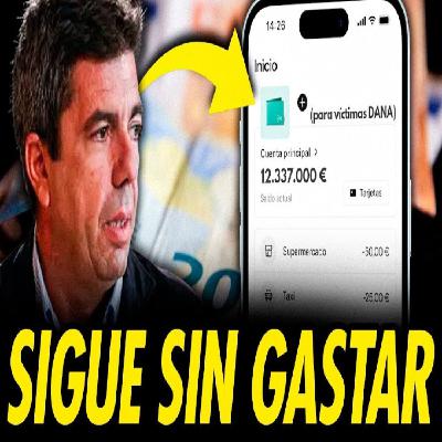 MAZÓN SIGUE TENIENDO EN LA CUENTA LOS 12 MILLONES QUE PIDIÓ A LOS VALENCIANOS PARA LA DANA MAZÓN SIGUE TENIENDO EN LA CUENTA LOS 12 MILLONES QUE PIDIÓ A LOS VALENCIANOS PARA LA DANA