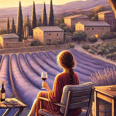En Sommeraften i Provence