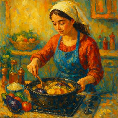#359 Arabic Short Story – A2 Level "أَوَّل مَرَّة بِطْبُخ لِحالي" First Time Cooking by Myself
