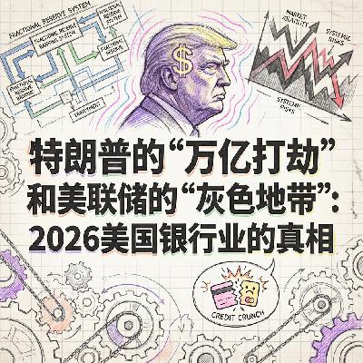 美国银行业真相 | 特朗普万亿打劫与美联储灰色地带 | 2026金融风暴预警