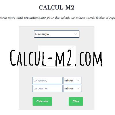 Calcul-m2.com