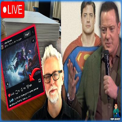 James Gunn TEASES BRAINIAC AGAIN. Brendan Fraser Talks SUPERMAN AUDITION! - Film Junkee Live