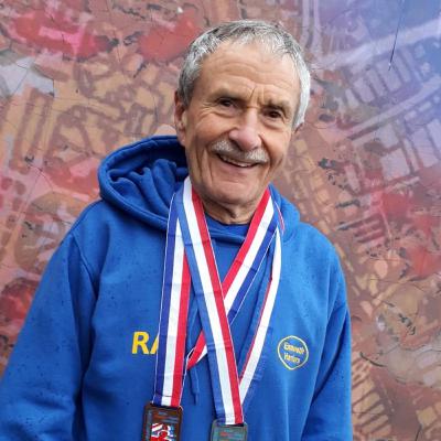 Incredible 81 year old England runner Ray Elston
