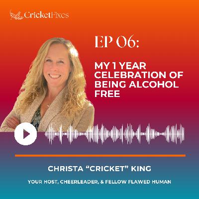 Episode 6: My 1 Year Celebration of Being Alcohol-Free Episode 6: My 1 Year Celebration of Being Alcohol-Free
