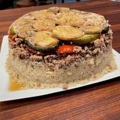 Maqluba-Palestinian traditional dish