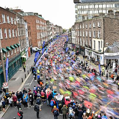 Why does a city have to shut down for a marathon?