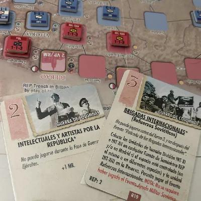 12 Al Fuego del Vivac. Wargames con motor de cartas.
