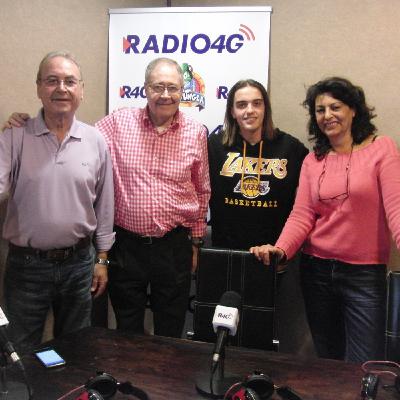 EN COMPAÑIA DE TONI BERNAN CON MARCO VALDEOLMILLOS, PASCUAL MARTINEZ E ISABEL DAUDEN