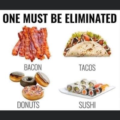 One Must Be Eliminated - Food Edition