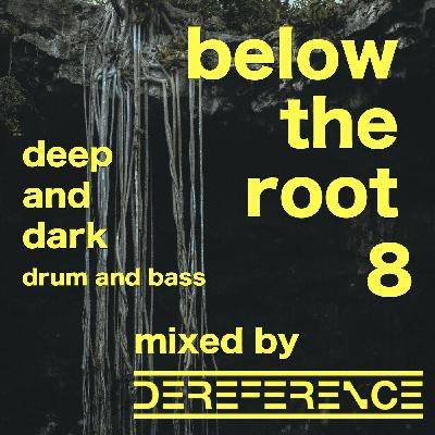 below the root 8