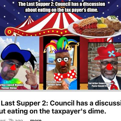 The Last Supper 2: Council has a discussion about eating on the taxpayer's dime. The Last Supper 2: Council has a discussion about eating on the taxpayer's dime.