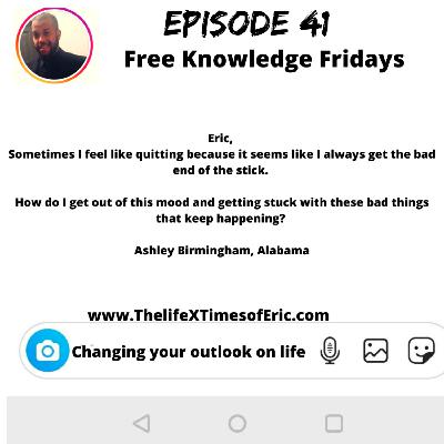Q & A How do i get out of this mood and getting stuck with these bad things that keep happening? Q & A How do i get out of this mood and getting stuck with these bad things that keep happening?