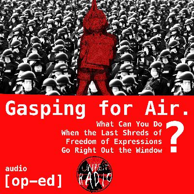 [ op-ed ] Gasping for Air. What Can You Do When the Last Shreds of Freedom of Expression Go Right Out the Window?