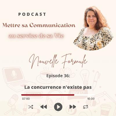 Mettre sa Communication au service de sa Vie Nouvelle Formule Épisode 36: "la concurrence n'existe pas"