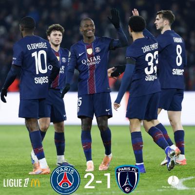 PSG / Paris FC (L1 J17 2025/26) 2-1 : "Watch the Throne"
