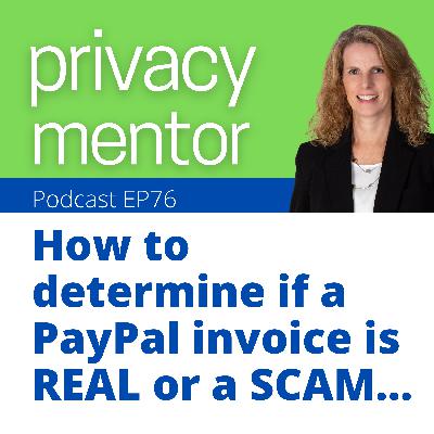 EP 76 How to determine if a PayPal invoice is REAL or a SCAM