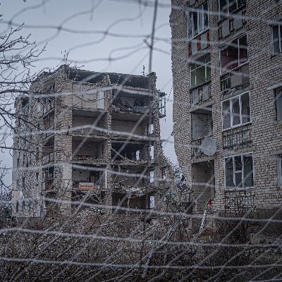 The Ukrainian town enmeshed in netting to evade deadly Russian drones The Ukrainian town enmeshed in netting to evade deadly Russian drones