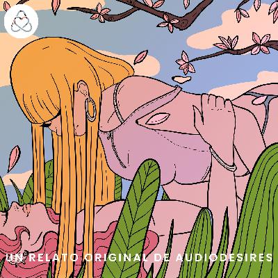 Encuentro lésbico en el jardín de cerezos japonés 🌸 (Relato erótico lésbico) 🌈
