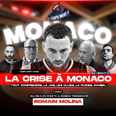 La crise à Monaco et LNB avec Romain Molina s2 - EP15 pt2 | Temps Mort Show