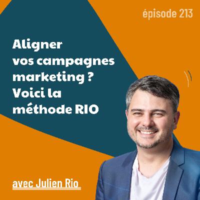 213 - Campagne marketing intégrée vs actions marketing dispersées : ce qui change tout - avec Julien Rio