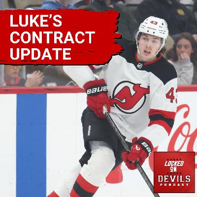 Luke Hughes Reportedly Wants a 5-Year Extension Which Means He & Jack Could Become UFAs in 2030
