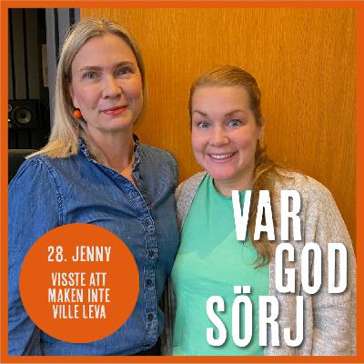 Jenny- lämnades med 4 barn efter makens suicid