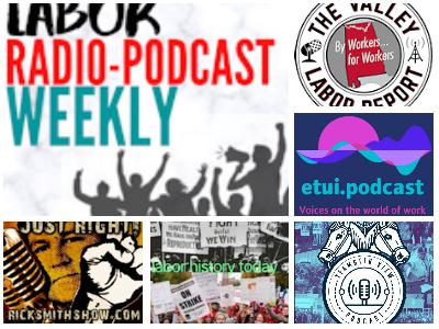 The Rick Smith Show; Worker Power Hour; Counter App; The Valley Labor Report; Labor History Today; Labor History in 2