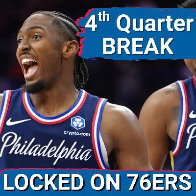 Maxey gets a 4th quarter BREAK....FINALLY - Locked On Philadelphia 76ers