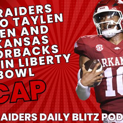 Red Raiders Fall to Taylen Green and Arkansas Razorbacks 39-26 in Liberty Bowl