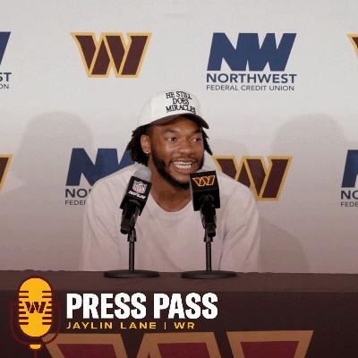WR Jaylin Lane | September 21, 2025 | Press Pass | Washington Commanders | NFL