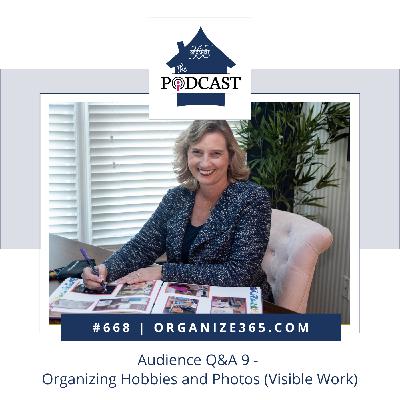 668 -Audience Q&A 9 Organizing Hobbies & Photos (Visible Work)