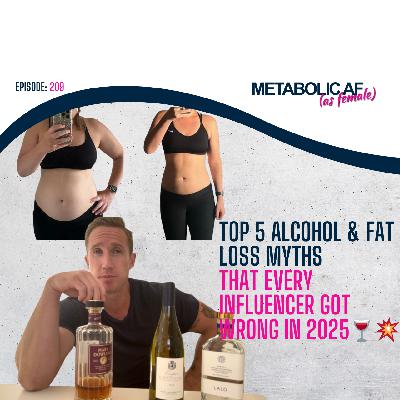 TOP 5 ALCOHOL & FAT LOSS MYTHS THAT EVERY INFLUENCER GOT WRONG IN 2025🍷💥