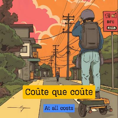 Expression française : "Coûte que coûte"