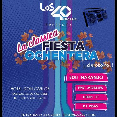 Por amor al arte: con el dj Edu Naranjo calentando motores para la Classica Fiesta Ochentera