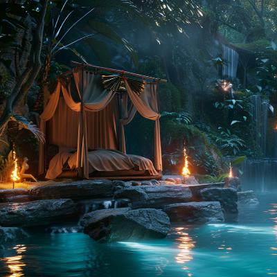 Where the Water Falls | Deep Sleep Hypnosis for Emotional Cleansing, Flow, and Surrender
