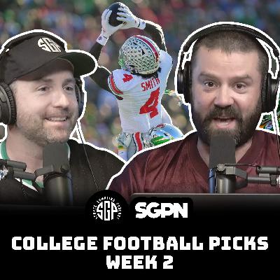 College Football Picks Week 2 (Ep. 2372)