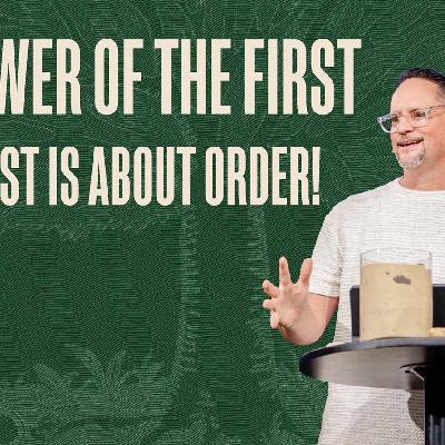 THE FIRST IS ABOUT ORDER!