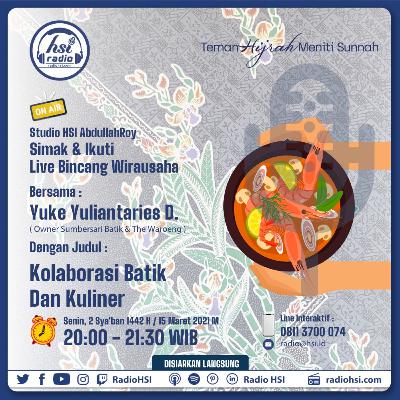 115. Kolaborasi Batik dan Kuliner