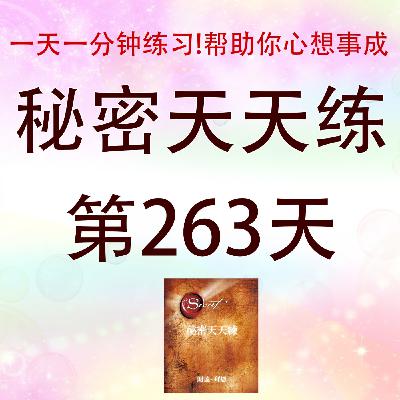 #心想事成必学！吸引力法则｜秘密天天練第263天有声书｜Law of Attraction｜The Secret Daily Teachings day263