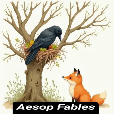 The Fox and the Crow - Aesop Fables - Kids Story Short Stories for Children and Adults The Fox and the Crow - Aesop Fables - Kids Story Short Stories for Children and Adults