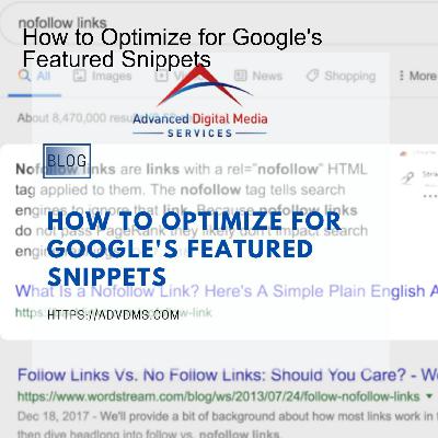 How to Optimize for Google’s Featured Snippets
