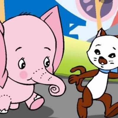 DUNIA DONGENG BONA GAJAH KECIL BERBELALAI PANJANG