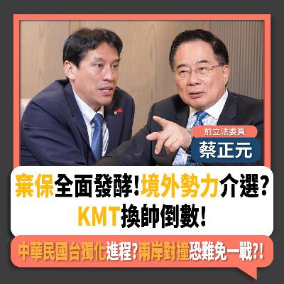 【下班瀚你聊】棄保全面發酵!境外勢力介選?KMT換帥倒數!中華民國台獨化進程?蔡正元:兩岸對撞恐難免一戰?!2025-10-12 Ep.316