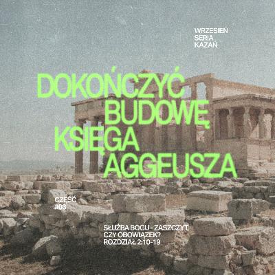 Służba Bogu - zaszczyt czy obowiązek? (#03) - Zbigniew Niemasik | DOKOŃCZYĆ BUDOWĘ