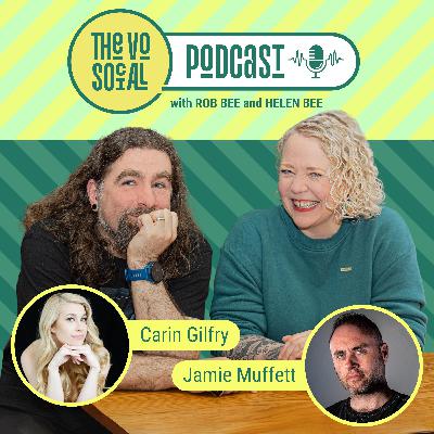 68: Guests Carin Gilfry and Jamie Muffett. Hosts Rob Bee and Helen Bee