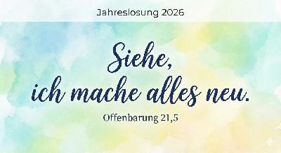 Jahreslosung 2026