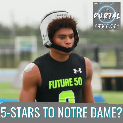 TRENDSETTERS: Notre Dame GOES ALL-IN on Julius Jones Jr., Gavin Williams & David Folorunsho