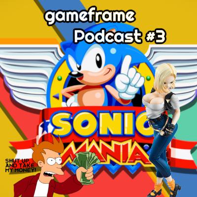 Gameframe 03 - PlayStation Dorada | Sonic Mania | Figura de Chi-Chí Gameframe 03 - PlayStation Dorada | Sonic Mania | Figura de Chi-Chí