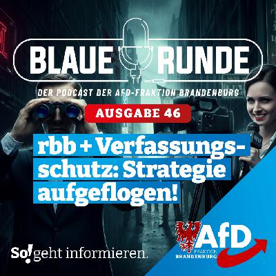 rbb + Verfassungsschutz: Strategie aufgeflogen! | Die Blaue Runde, Ausgabe 46/25 vom 13. August 2025