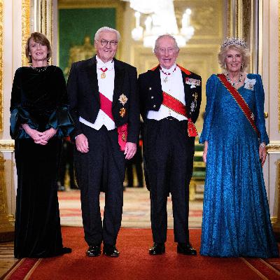 Großbritannien - Steinmeier prunkvoll in Großbritannien empfangen